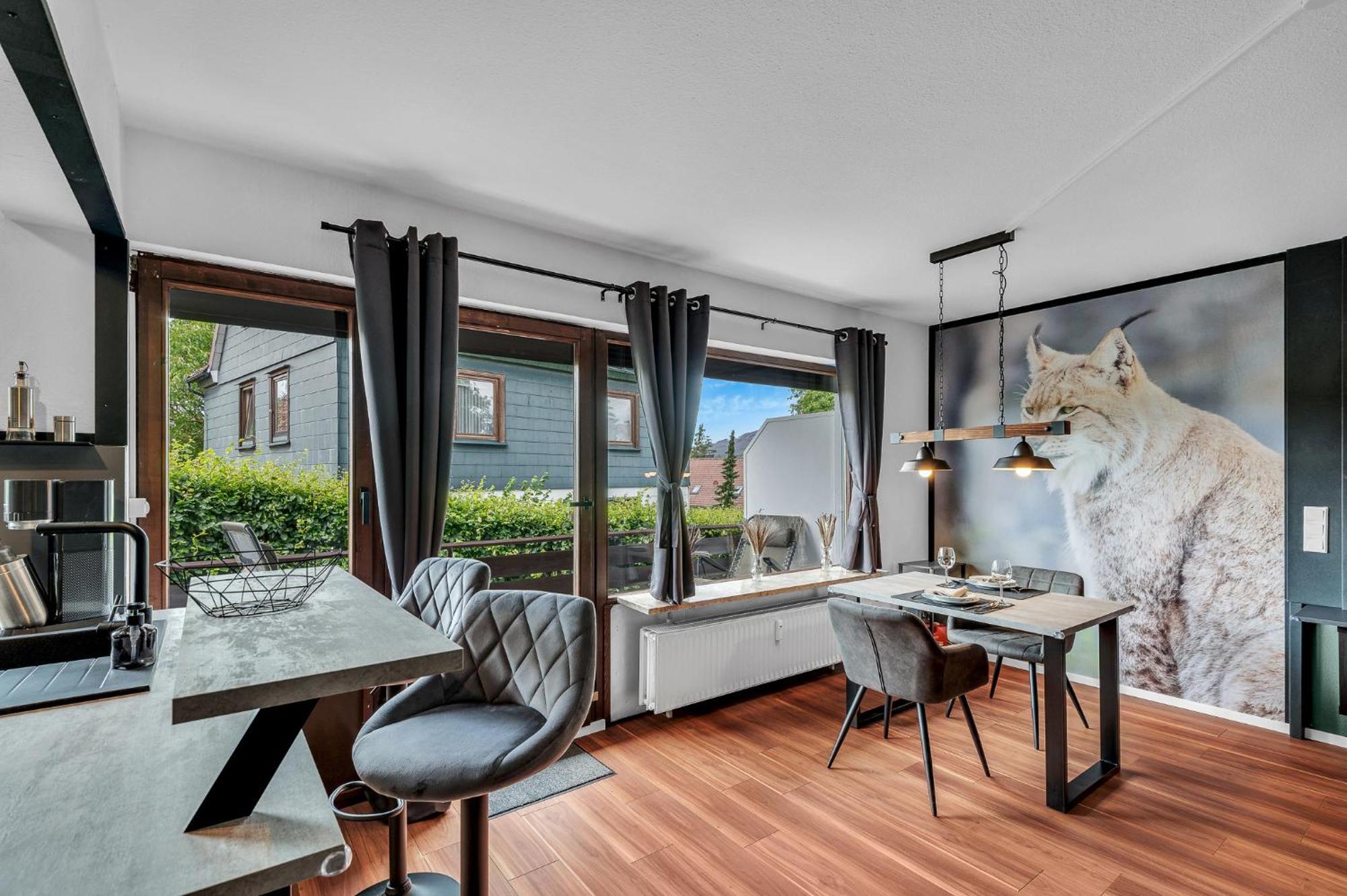 Stanma Luchspartment Ruhig Und Zentral Mit Grossem Balkon Und Kostenlosem Parkplatz Braunlage Εξωτερικό φωτογραφία